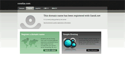 Desktop Screenshot of coralia.com